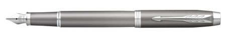 Parker IM Ritual Fountain Pen - Grey Chrome Trim